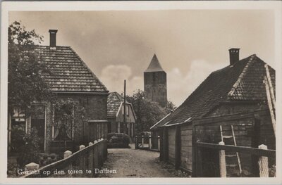 DALFSEN - Gezicht op den Toren te Dalfsen