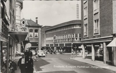 ENSCHEDE - Kruispunt Marktstraat - Hengelosestraat