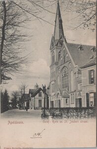 APELDOORN - Geref: Kerk en St. Joubert straat