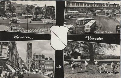 UTRECHT - Meerluik Groeten uit Utrecht