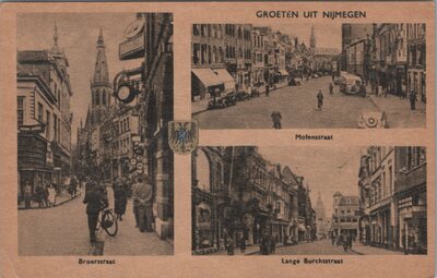 NIJMEGEN - Meerluik Groeten uit Nijmegen