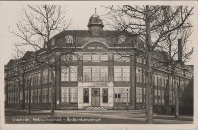 ENSCHEDE - Ambachtschool - Boddenkampsingel