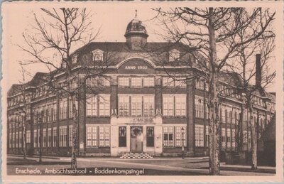 ENSCHEDE - Ambachtschool - Boddenkampsingel