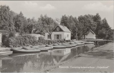 REEUWIJK - Camping-botenverhuur Vrijenhoef