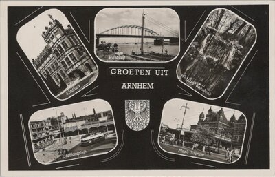 ARNHEM - Meerluik Groeten uit Arnhem