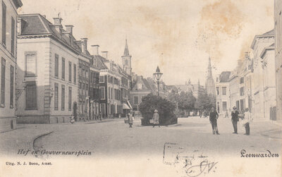 LEEUWARDEN - Hof en Gouveneursplein