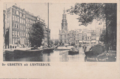 AMSTERDAM - Singel b/d Munt