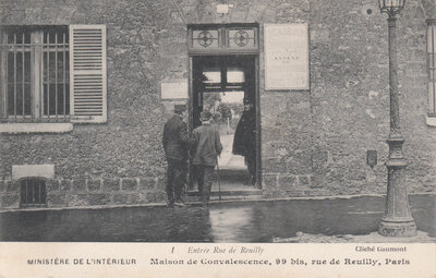 MILITAIR - Ministère de l'Interieur Maison de Covalescence