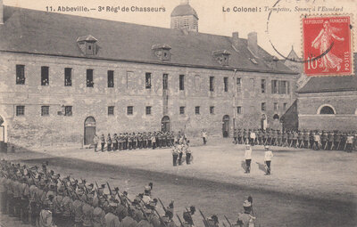 MILITAIR - 11. Abbeville - 3e Régt de Chasseurs