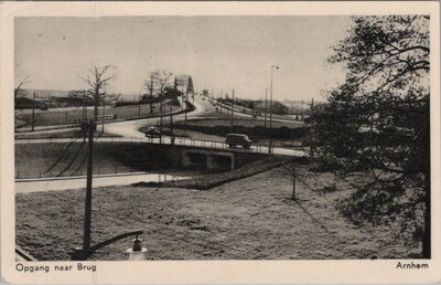 ARNHEM - Opgang naar de Brug