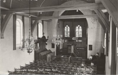 JAARSVELD - Interieur Ned. Herv. Kerk