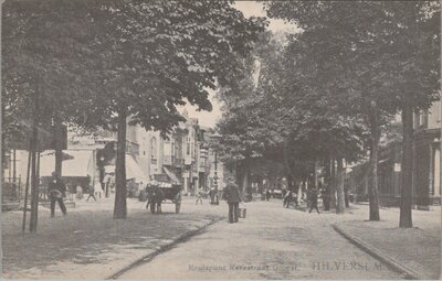 HILVERSUM - Kruispunt Kerkstraat. Groest.