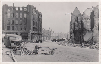 ROTTERDAM - na bombardement