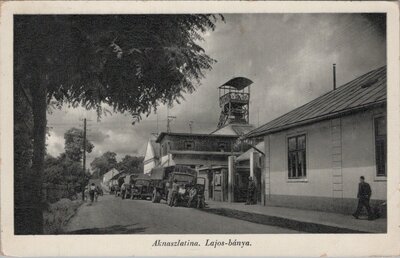 HUNGARY Lajos-Banya - Alknaszlatina, mailed circa 1920-1940 Vintage Postcard