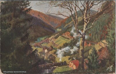 GERMANY Höllsteig i/Schwarzwald, circa 1900-1920 Vintage Postcard