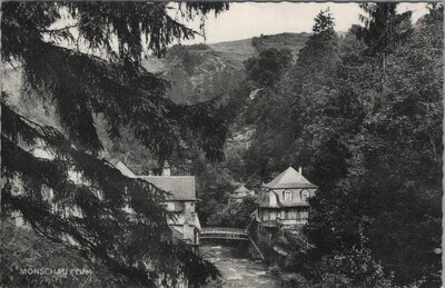 GERMANY Monschau - Eifel, circa 1920-1940 Vintage Postcard