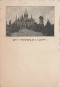 GERMANY Schloß Drachenburg bei Konigswinter, circa 1900-1920 Vintage Postcard