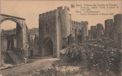 BELGIUM Gent - 's Gravensteen, circa 1900-1920 Vintage Postcard