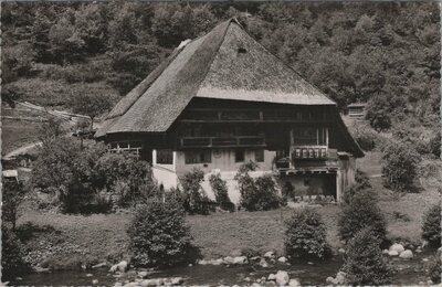 GERMANY - Schwarzwaldhaus, circa 1920-1940 Vintage Postcard