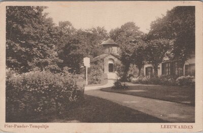 LEEUWARDEN - Pier-Pander-Tempeltje