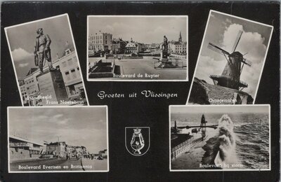 VLISSINGEN - Meerluik Groeten uit Vlissingen