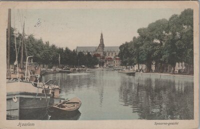 HAARLEM - Spaarne-gezicht