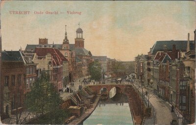 UTRECHT - Oude Gracht - Viebrug