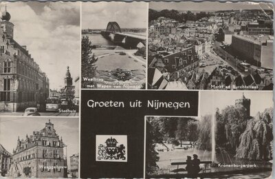 NIJMEGEN - Meerluik Groeten uit Nijmegen