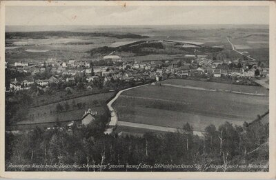 VAALS - Panorama Vaals en de Duitschen Schneeberg