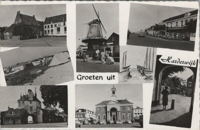 HARDERWIJK - Meerluik Groeten uit Harderwijk