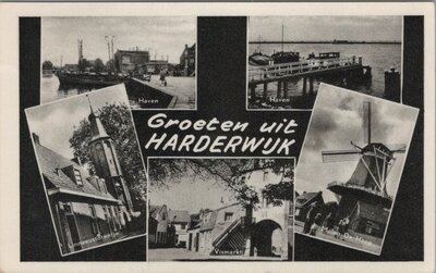 HARDERWIJK - Meerluik Groeten uit Harderwijk