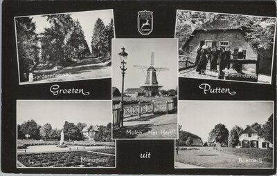 PUTTEN - Meerluik Groeten uit Putten