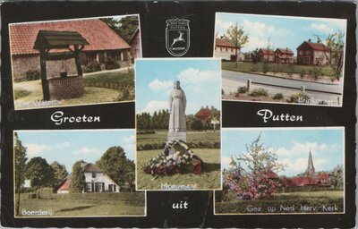 PUTTEN - Meerluik Groeten uit Putten