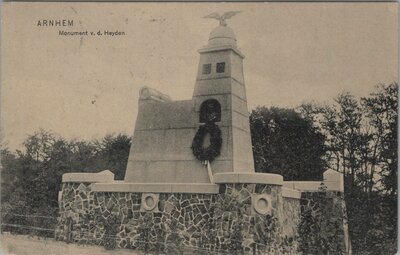 ARNHEM - Monument v. d. Heyden