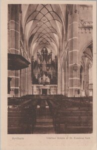 ARNHEM - Interieur Groote of St. Eusebius Kerk