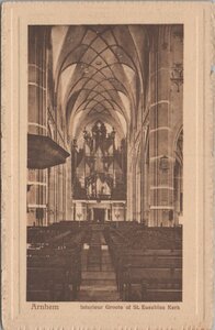 ARNHEM - Interieur Groote of St. Eusebius Kerk