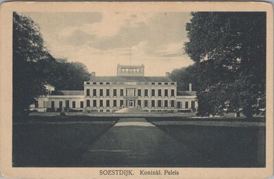 SOESTDIJK - Koninkl. Paleis