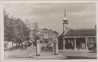 VLAARDINGEN - Westhavenplaats en Vischbank