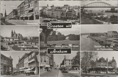 ARNHEM - Meerluik Groeten uit Arnhem