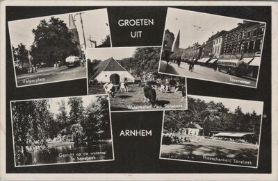 ARNHEM - Meerluik Groeten uit Arnhem