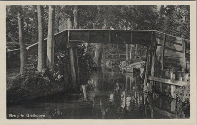 GIETHOORN - Brug te Giethoorn