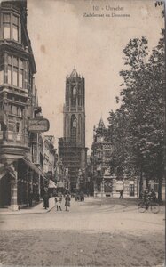 UTRECHT - Zadelstraat en Domtoren