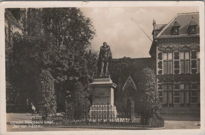 UTRECHT - Standbeeld Graaf Jan van Nassau