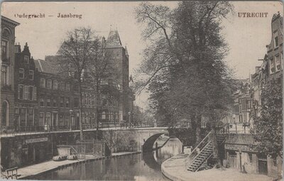 UTRECHT - Oudegracht - Jansbrug