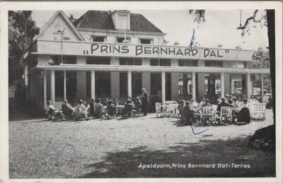 APELDOORN - Prins Bernhard Dal - Terras