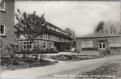 WINTERSWIJK - Algem. Ziekenhuis, achterzijde. Eelinkstraat