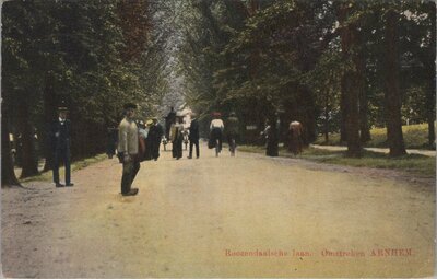 ARNHEM - Roozendaalsche laan. Omstreken Arnhem