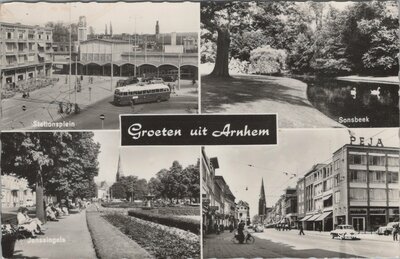 ARNHEM - Meerluik Groeten uit Arnhem