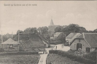 GARDEREN - Gezicht op Garderen van af den molen