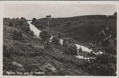 RHEDEN - Weg naar de Posbank